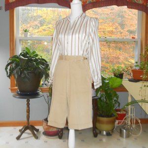 Vintage Shorts Women's Clamdiggers 60's Shorts